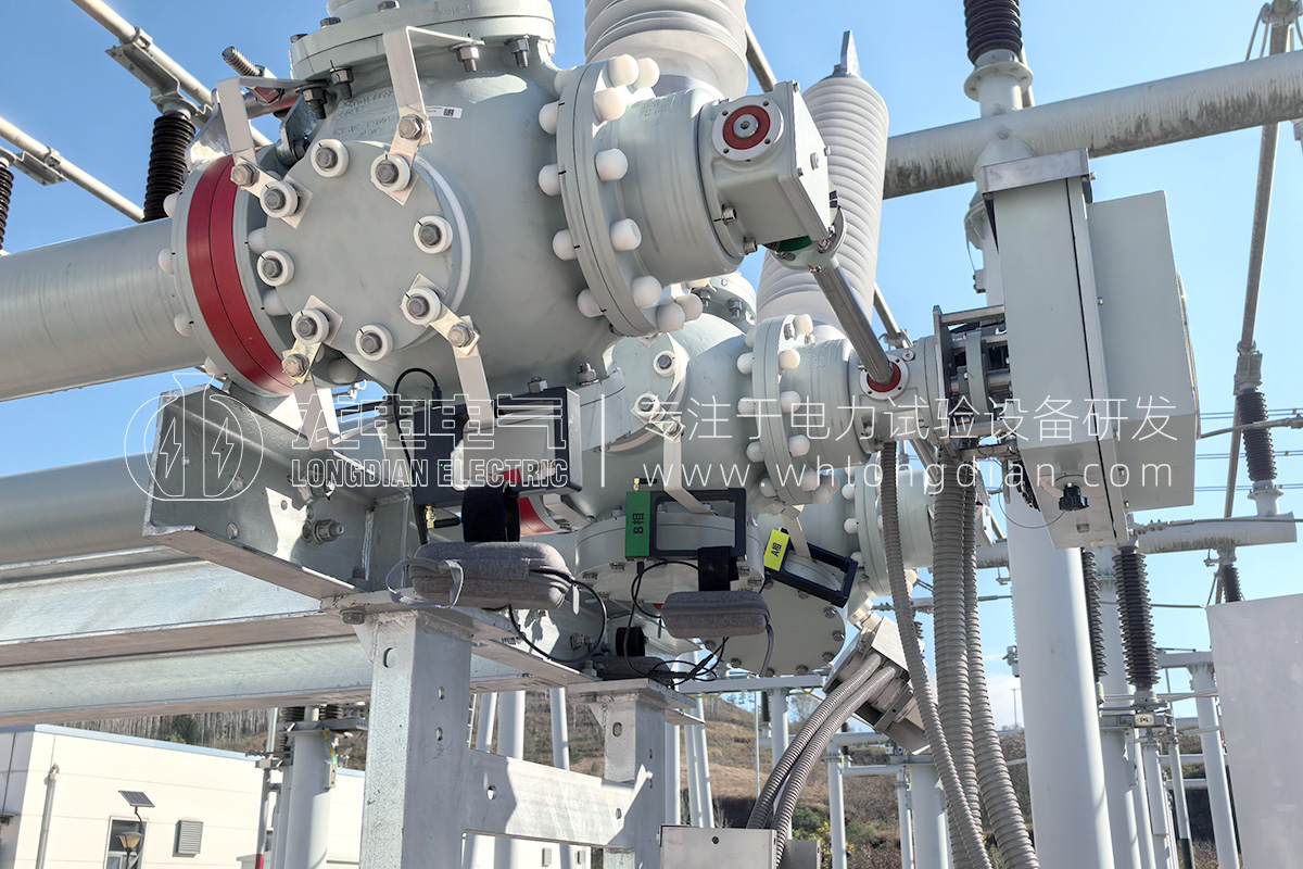 GIS斷路器機(jī)械特性試驗(yàn)